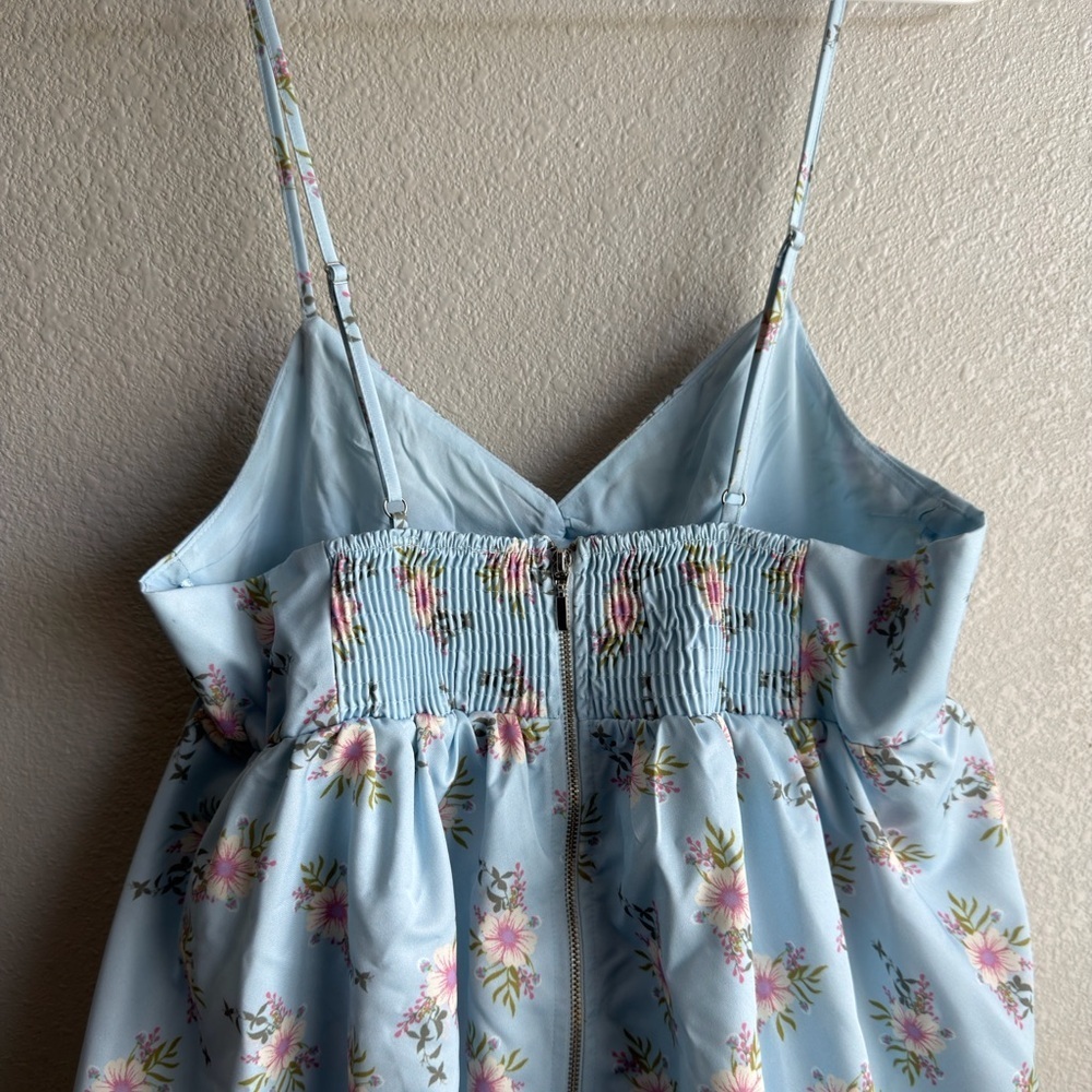 FREE PEOPLE In A Bubble Floral Mini Dress - Picture 9 of 12